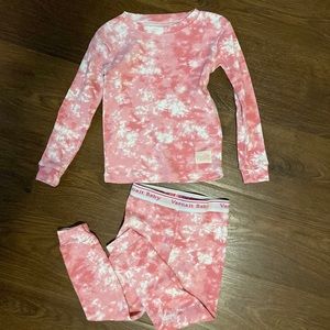 VAENAIT BABY Marbling Snug Fit Pajamas size 3T pink marble